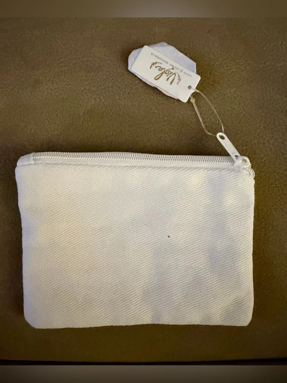 🌊⭐️Salty Beach Beaded White and Blue Coin Purse